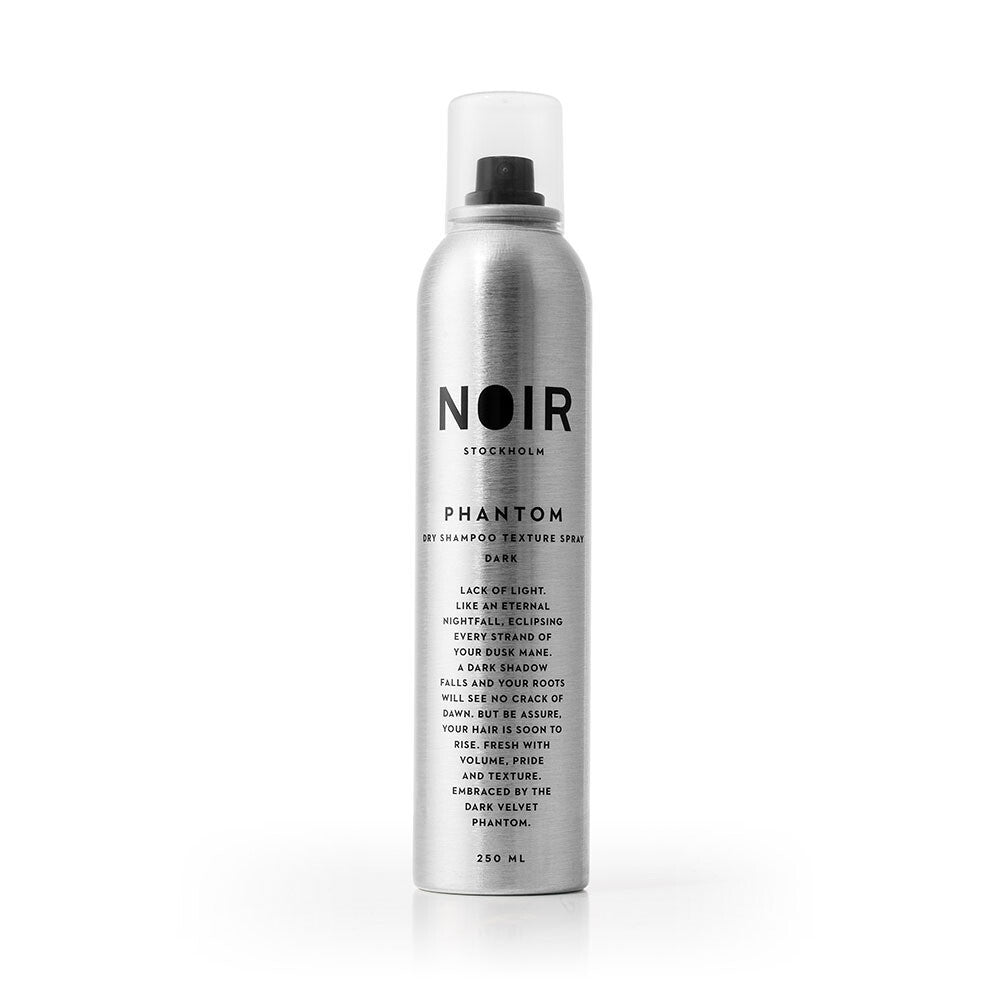 NOIR Stockholm Phantom Black Dry Shampoo Texture Spray 250ml