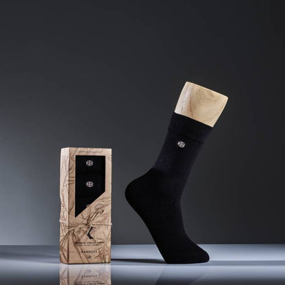 Bambusa Dressokker 5 par, one-size, sort