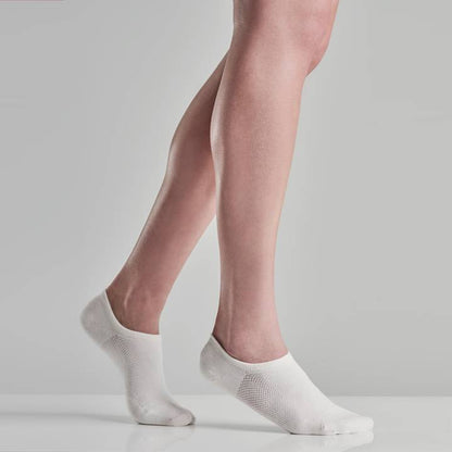 Bambusa Ankelsokker 7 par, onesize, hvit