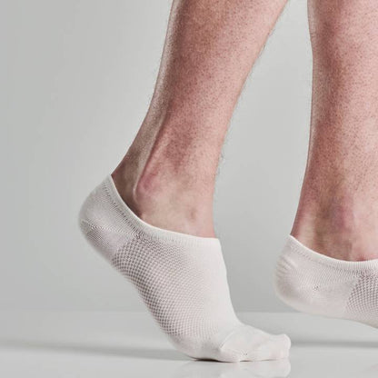 Bambusa Ankelsokker 7 par, onesize, hvit