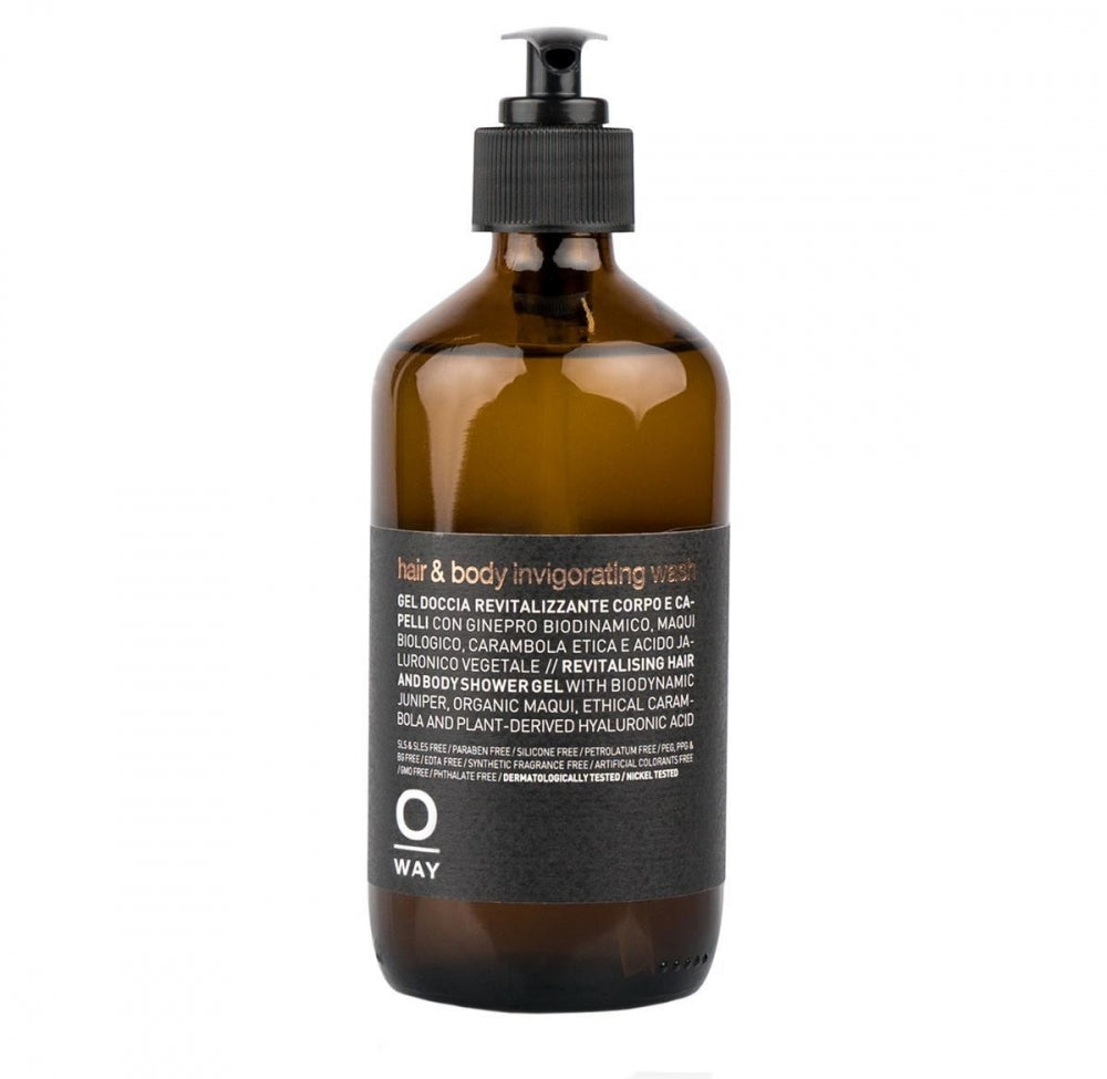 OWAY Men Hair & Body Invigorating Wash