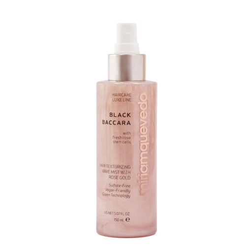 Miriam Quevedo Black Baccara Texturing Wave Mist With Rose Gold